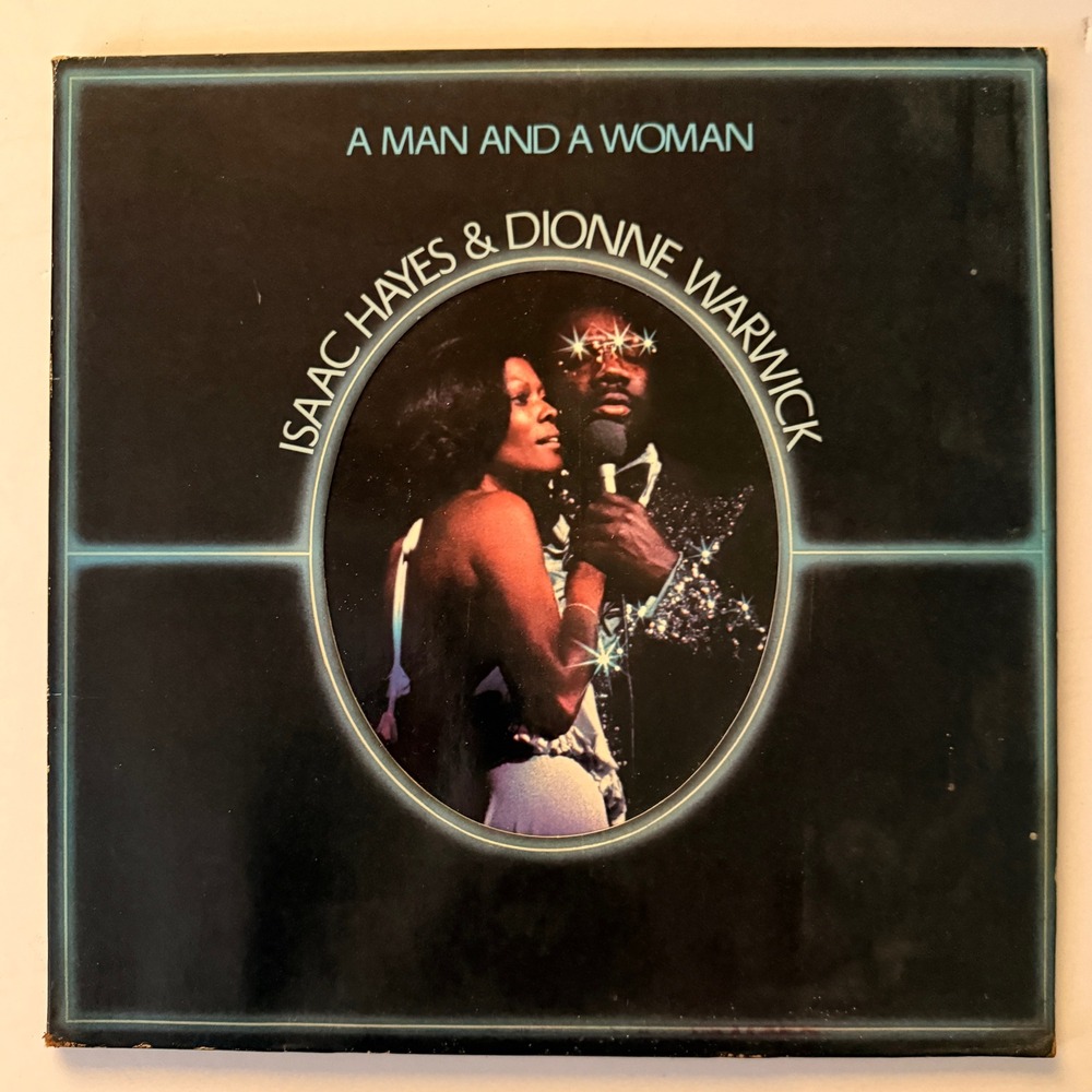 Isaac Hayes Dionne Warwick A Man and a Woman 1977‎ 2LP Vinyl Record ABC AB-996/2
